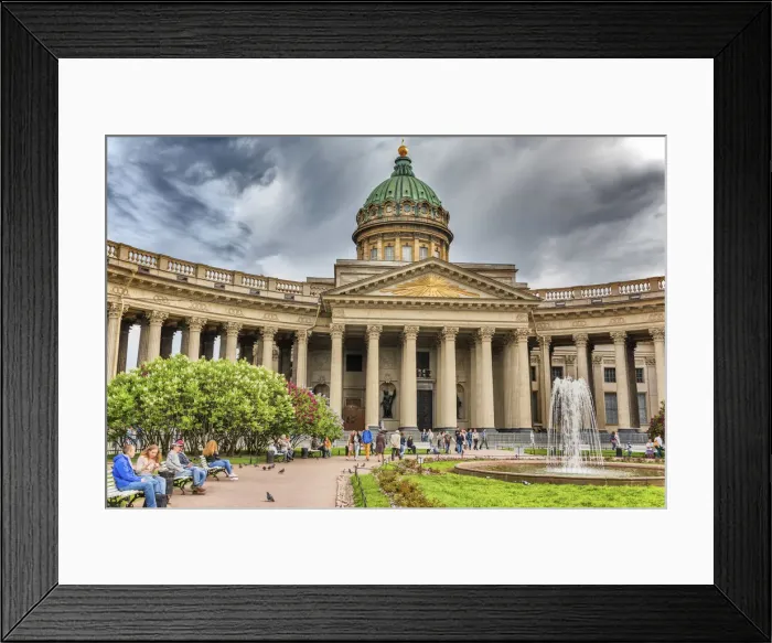 Framed Print : Kazan Cathedral, Saint Petersburg, Russia Framed Print : Kazan Cathedral, Saint Petersburg, Russia