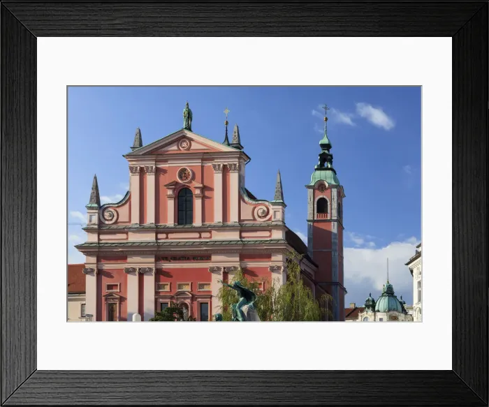 Framed Print : Slovenia, Ljubljiana, Old Town Framed Print : Slovenia, Ljubljiana, Old Town