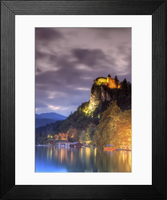 Framed Print : Slovenia, Bled, Lake Bled and Castle Framed Print : Slovenia, Bled, Lake Bled and Castle