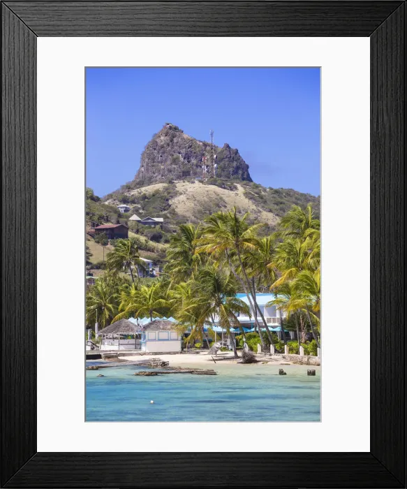 Framed Print : St Vincent and The Grenadines, Union Island, Clifton harbour, Beach at Anchorage Yacht Framed Print : St Vincent and The Grenadines, Union Island, Clifton harbour, Beach at Anchorage Yacht