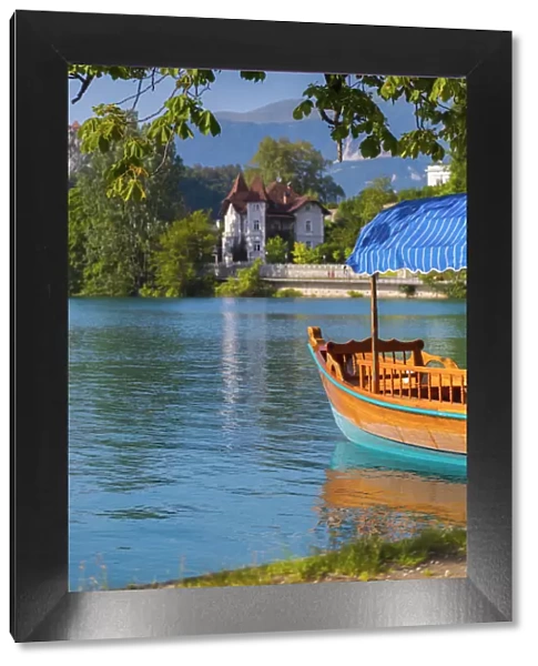 Slovenia, Julian Alps, Upper Carniola, Bled, Lake Bled, Pleasure Boats