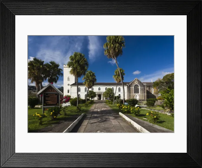 Framed Print : St. Vincent and the Grenadines, St. Vincent, Kingstown, St. Georges Cathedral Framed Print : St. Vincent and the Grenadines, St. Vincent, Kingstown, St. Georges Cathedral