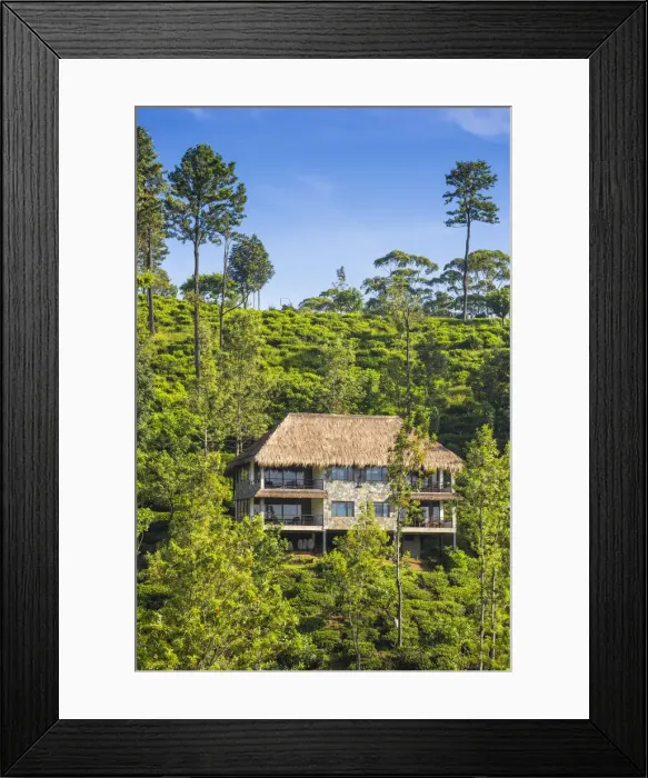 Framed Print : Sri Lanka, Ella, 98 Acres Resort and Spa