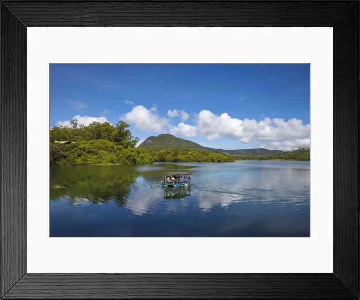Framed Print : Sri Lanka, Nuwara Eliya, Kande Ela reservoir Framed Print : Sri Lanka, Nuwara Eliya, Kande Ela reservoir