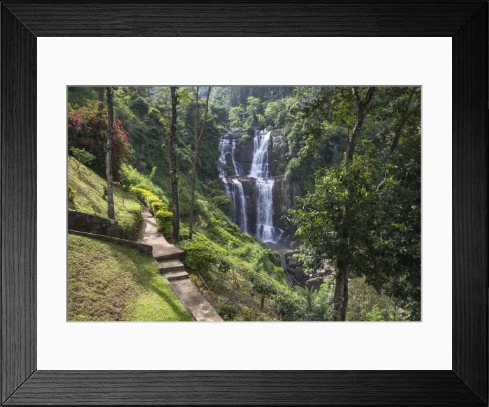 Framed Print : Sri Lanka, Nuwara Eliya District, Ramboda, Ramboda Falls Framed Print : Sri Lanka, Nuwara Eliya District, Ramboda, Ramboda Falls