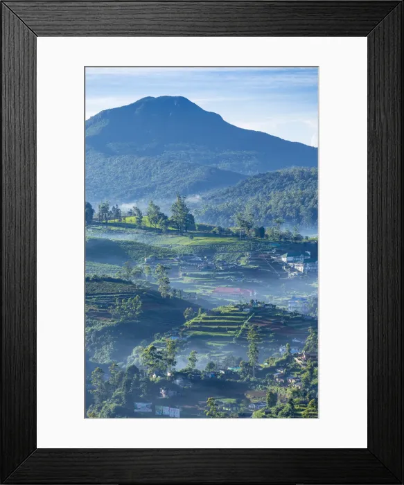 Framed Print : Sri Lanka, Nuwara Eliya, View of Nuwara Eliya Framed Print : Sri Lanka, Nuwara Eliya, View of Nuwara Eliya