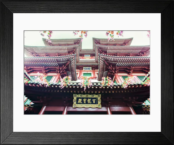 Framed Print : New Buddha Tooth Relic Temple and Museum on South Bridge road, Singapore Framed Print : New Buddha Tooth Relic Temple and Museum on South Bridge road, Singapore