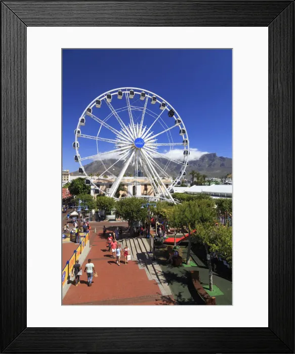 Framed Print : South Africa, Western Cape, Cape Town, Victoria and Alfred Waterfront Complex Framed Print : South Africa, Western Cape, Cape Town, Victoria and Alfred Waterfront Complex