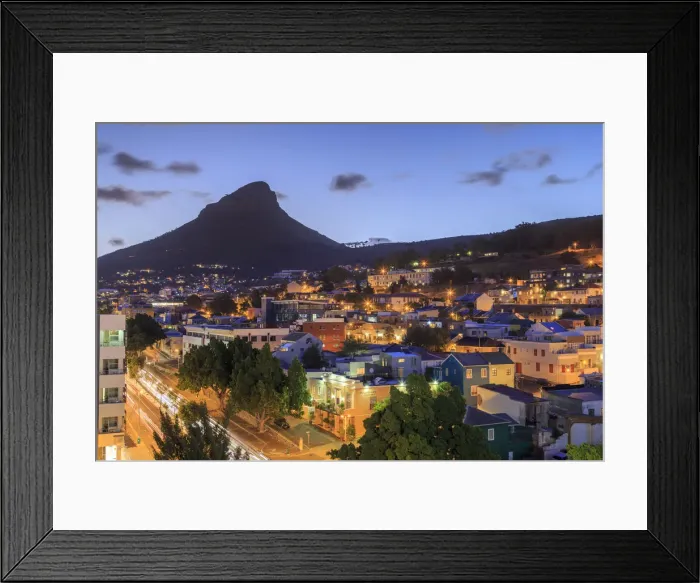 Framed Print : South Africa, Western Cape, Cape Town, Bo-Kaap Framed Print : South Africa, Western Cape, Cape Town, Bo-Kaap
