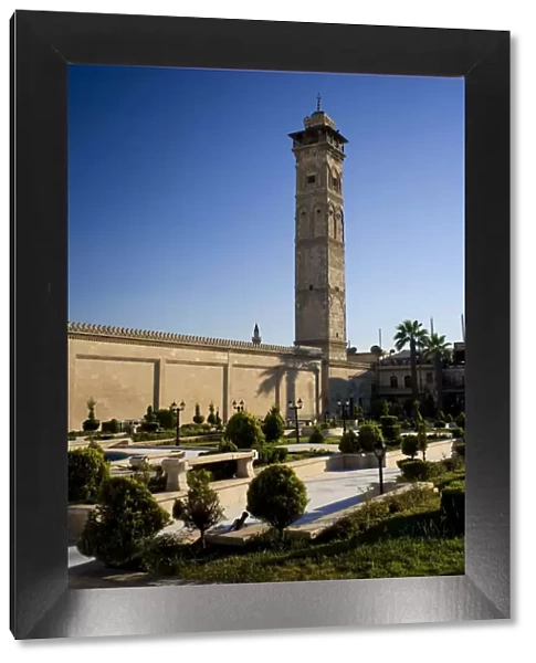 Syria, Aleppo, Old Town (UNESCO Site), Great Mosque (al Jamaa al Kebir) freestanding