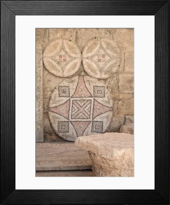 Framed Print : Syria, Hama Surroundings, Al ma arra Museum