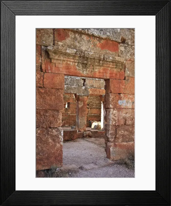 Framed Print : Syria, Al-Zawiya Mountain Region, The Dead Cities, Serjilla (Sergilla) Framed Print : Syria, Al-Zawiya Mountain Region, The Dead Cities, Serjilla (Sergilla)