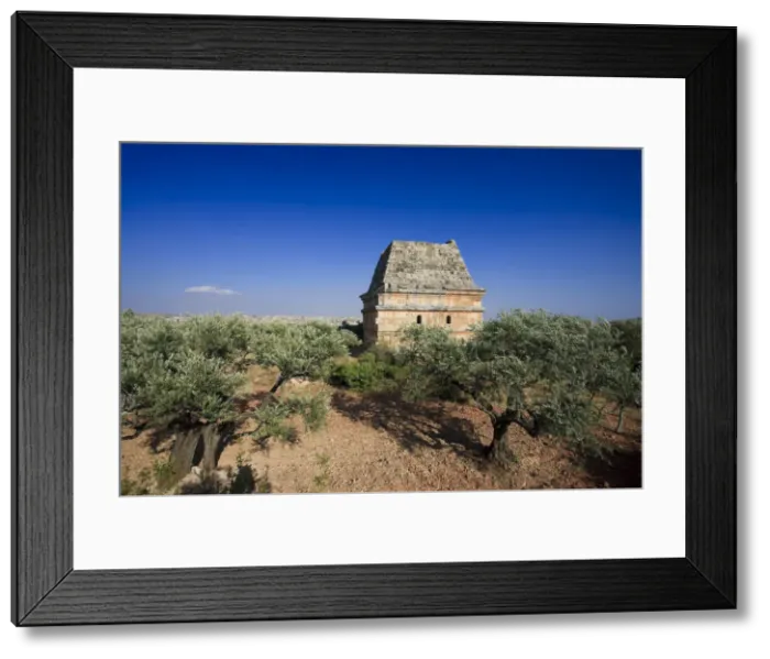 Framed Print : Syria, Al-Zawiya Mountain Region, The Dead Cities, Al Bara, the most extensive of Framed Print : Syria, Al-Zawiya Mountain Region, The Dead Cities, Al Bara, the most extensive of