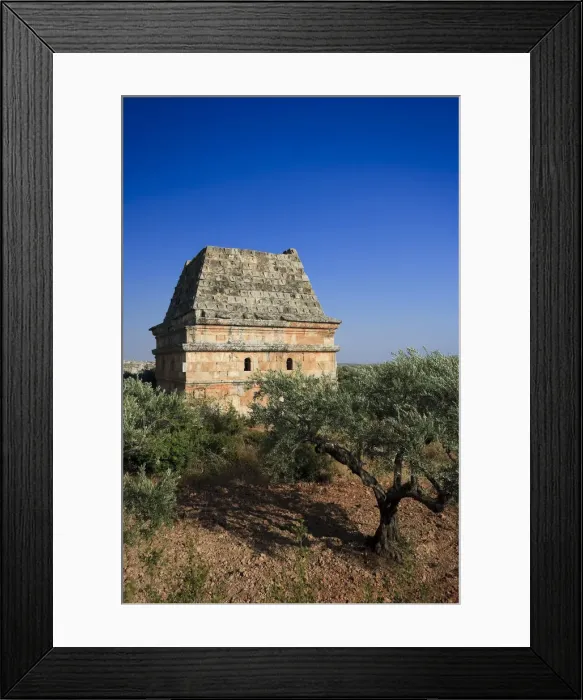 Framed Print : Syria, Al-Zawiya Mountain Region, The Dead Cities, Al Bara, the most extensive of Framed Print : Syria, Al-Zawiya Mountain Region, The Dead Cities, Al Bara, the most extensive of