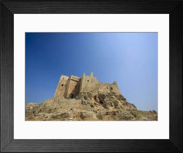 Framed Print : Syria, Hama Surroundings, Fortified Crusader Castle and Citadel of Musyaf Framed Print : Syria, Hama Surroundings, Fortified Crusader Castle and Citadel of Musyaf