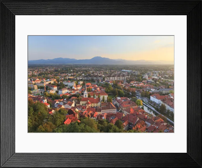 Framed Print : Slovenia, Ljubljiana, Old Town Framed Print : Slovenia, Ljubljiana, Old Town