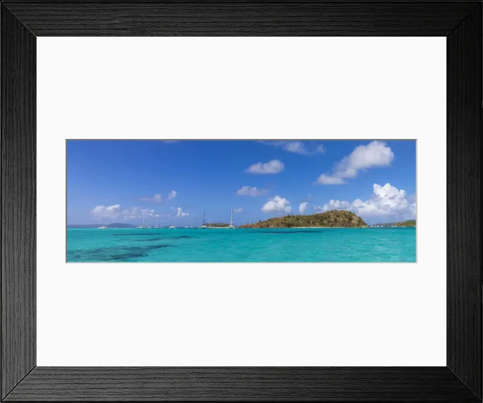 Framed Print : St Vincent and The Grenadines, Tobago Cays, Petit Bateau Framed Print : St Vincent and The Grenadines, Tobago Cays, Petit Bateau