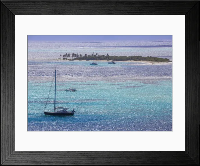 Framed Print : St Vincent and The Grenadines, Tobago Cays, Petit Tabac Framed Print : St Vincent and The Grenadines, Tobago Cays, Petit Tabac