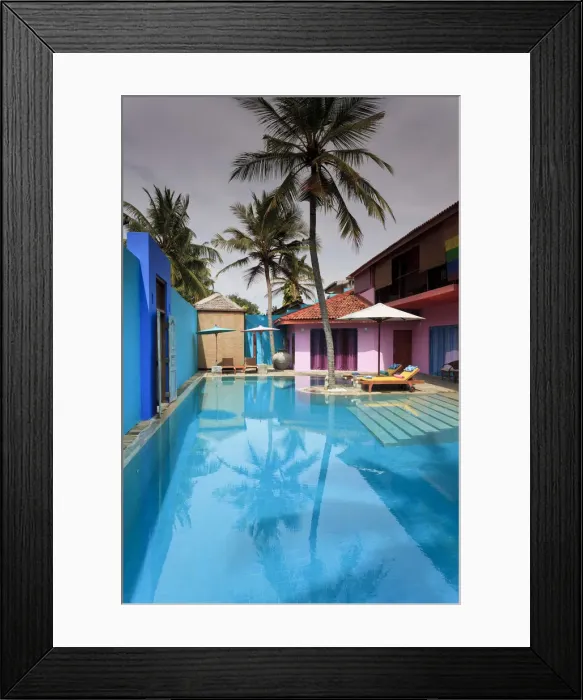 Framed Print : Sri Lanka, Negombo, Luxury Boutique Hotel Framed Print : Sri Lanka, Negombo, Luxury Boutique Hotel