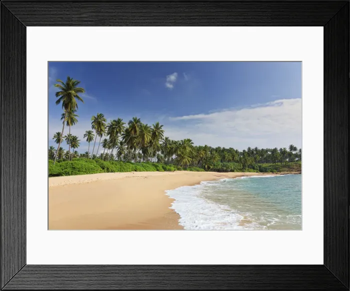 Framed Print : Sri Lanka, South Coast, Tangalla, Goyambokka Beach Framed Print : Sri Lanka, South Coast, Tangalla, Goyambokka Beach