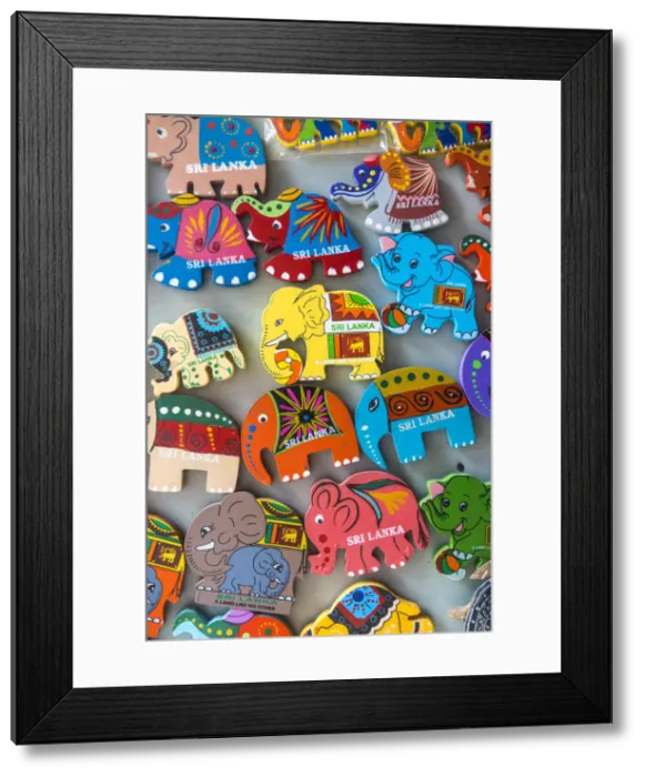 Framed Print : Elephant Sri Lanka souvenir fridge magnets, Galle, Sri Lanka Framed Print : Elephant Sri Lanka souvenir fridge magnets, Galle, Sri Lanka