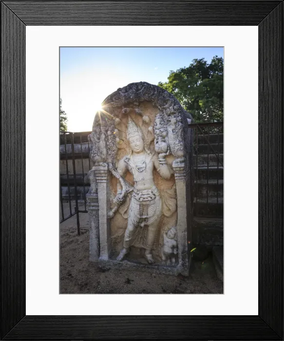 Framed Print : Sri Lanka, Anuradhapura (Unesco Site), Guardstone Framed Print : Sri Lanka, Anuradhapura (Unesco Site), Guardstone