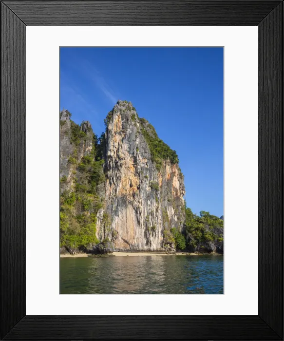 Framed Print : Railay Peninsula, Phang Nga Bay, Krabi Province, Thailand Framed Print : Railay Peninsula, Phang Nga Bay, Krabi Province, Thailand