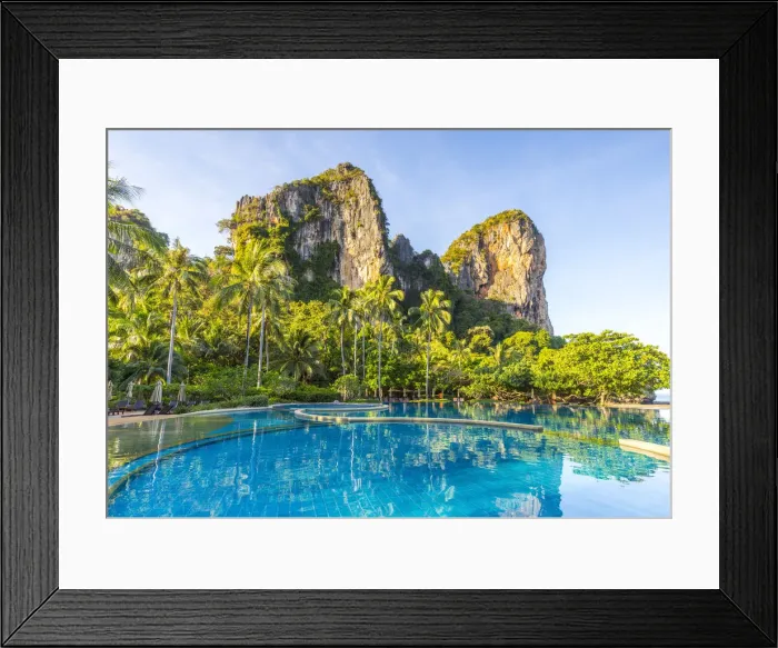 Framed Print : Rayavadee resort, Railay Peninsula, Krabi Province, Thailand Framed Print : Rayavadee resort, Railay Peninsula, Krabi Province, Thailand