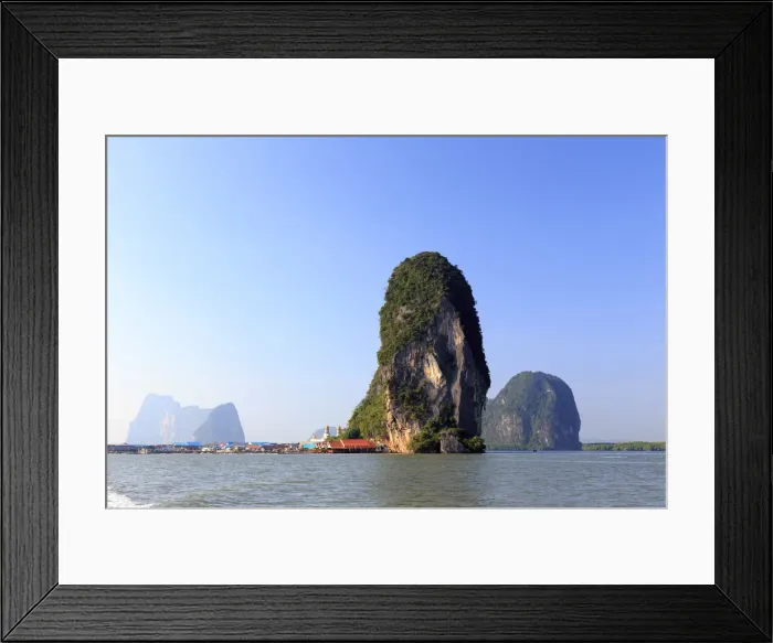 Framed Print : Thailand, Krabi Province, Ao Phang-Nga (Phang-Nga Bay) Framed Print : Thailand, Krabi Province, Ao Phang-Nga (Phang-Nga Bay)