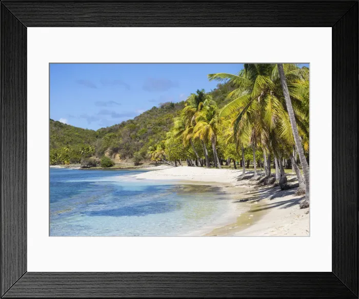Framed Print : St Vincent and The Grenadines, Mustique, Brittania Bay beach Framed Print : St Vincent and The Grenadines, Mustique, Brittania Bay beach