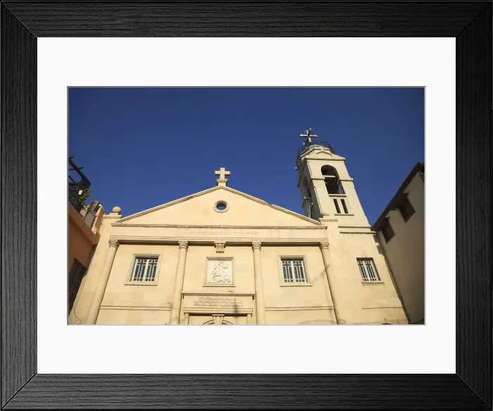 Framed Print : Syria, Damascus, Old Town, Bab Touma Quarter, St Georges Cathedral (Syrian Orthodox) Framed Print : Syria, Damascus, Old Town, Bab Touma Quarter, St Georges Cathedral (Syrian Orthodox)