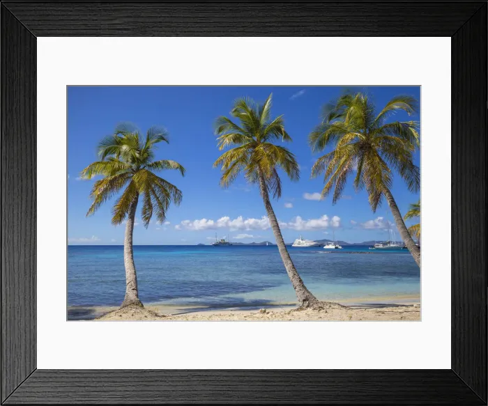 Framed Print : St Vincent and The Grenadines, Mustique, Brittania Bay beach Framed Print : St Vincent and The Grenadines, Mustique, Brittania Bay beach
