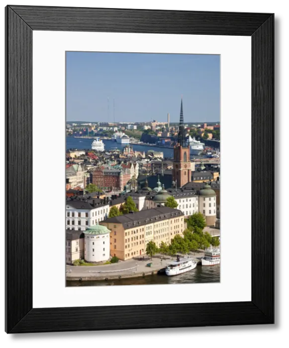 Framed Print : View over Gamla Stan, Stockholm, Sweden Framed Print : View over Gamla Stan, Stockholm, Sweden