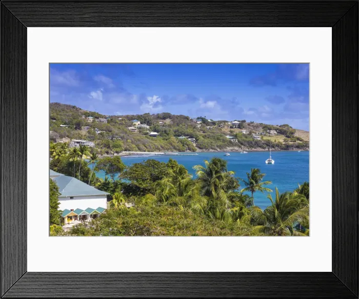 Framed Print : St Vincent and The Grenadines, Bequia, Friendship Bay, Bequia Beach Hotel Framed Print : St Vincent and The Grenadines, Bequia, Friendship Bay, Bequia Beach Hotel