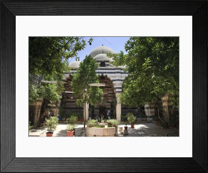 Framed Print : Syria, Damascus, Old Town, Fathi Mosque Framed Print : Syria, Damascus, Old Town, Fathi Mosque