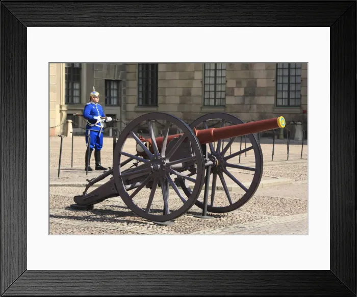 Framed Print : Guards near Royal Palace, Stockholm, Sweden Framed Print : Guards near Royal Palace, Stockholm, Sweden