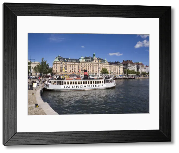 Framed Print : Ferry in Harbour, Stockholm, Sweden Framed Print : Ferry in Harbour, Stockholm, Sweden