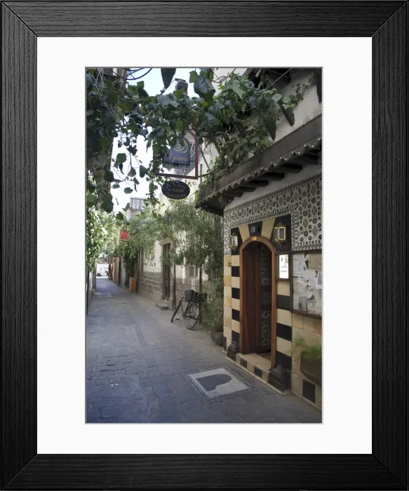 Framed Print : Syria, Damascus, Old Town, Bab Touma Quarter