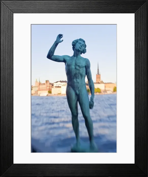 Framed Print : Song statue, Stadshuset, Stockholm, Sweden Framed Print : Song statue, Stadshuset, Stockholm, Sweden