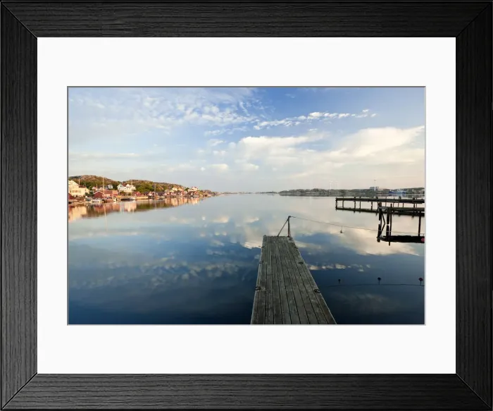 Framed Print : Village of Ronnang Bohuslan Sweden