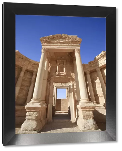 Syria, Palmyra ruins (UNESCO Site), Theatre