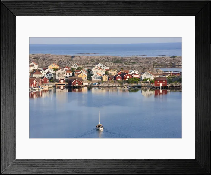 Framed Print : Smogen, Bohuslan Coast, Sweden Framed Print : Smogen, Bohuslan Coast, Sweden