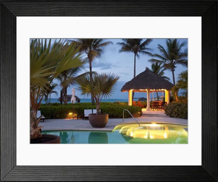 Framed Print : Swimming Pool, Grace Bay Club, Providenciales, Turks and Caicos Framed Print : Swimming Pool, Grace Bay Club, Providenciales, Turks and Caicos
