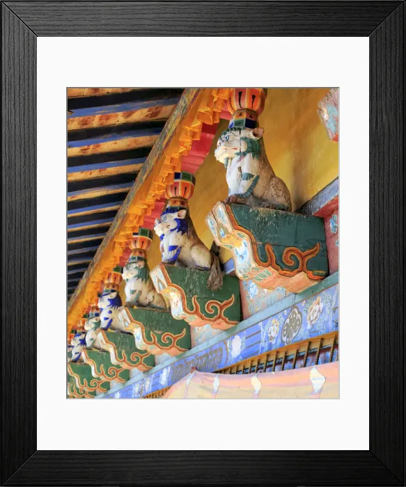Framed Print : Utse temple, Samye Monastery (Samye Gompa), Dranang, Shannan Prefecture, Tibet, China Framed Print : Utse temple, Samye Monastery (Samye Gompa), Dranang, Shannan Prefecture, Tibet, China