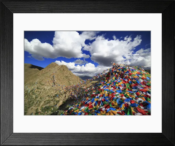 Framed Print : View from Yumbu Lakhang (Yungbulakang Palace), Lhoka (Shannan) Prefecture, Tibet, China Framed Print : View from Yumbu Lakhang (Yungbulakang Palace), Lhoka (Shannan) Prefecture, Tibet, China