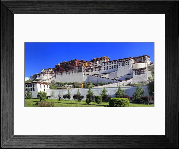 Framed Print : Potala Palace, Lhasa, Tibet, China Framed Print : Potala Palace, Lhasa, Tibet, China