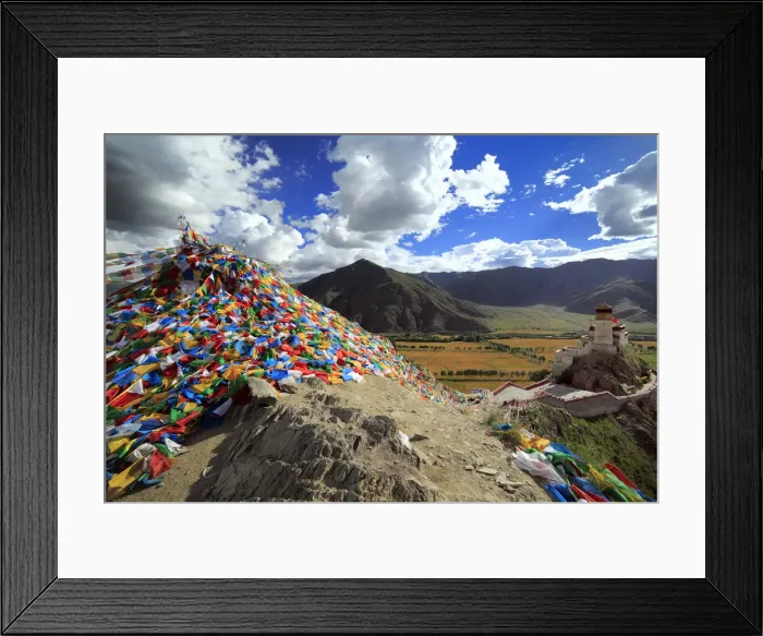 Framed Print : Yumbu Lakhang (Yungbulakang Palace), Lhoka (Shannan) Prefecture, Tibet, China Framed Print : Yumbu Lakhang (Yungbulakang Palace), Lhoka (Shannan) Prefecture, Tibet, China