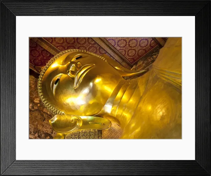Framed Print : Wat Pho, Reclining Buddha, Bangkok, Thailand Framed Print : Wat Pho, Reclining Buddha, Bangkok, Thailand