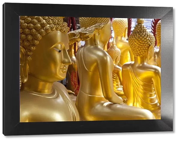Buddha statues, Bangkok, Thailand