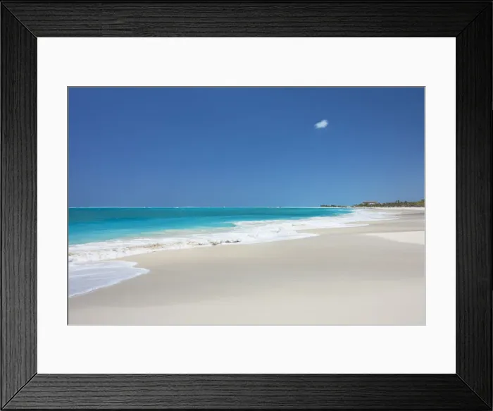 Framed Print : Grace Bay, beach, Providenciales, Turks and Caicos Framed Print : Grace Bay, beach, Providenciales, Turks and Caicos